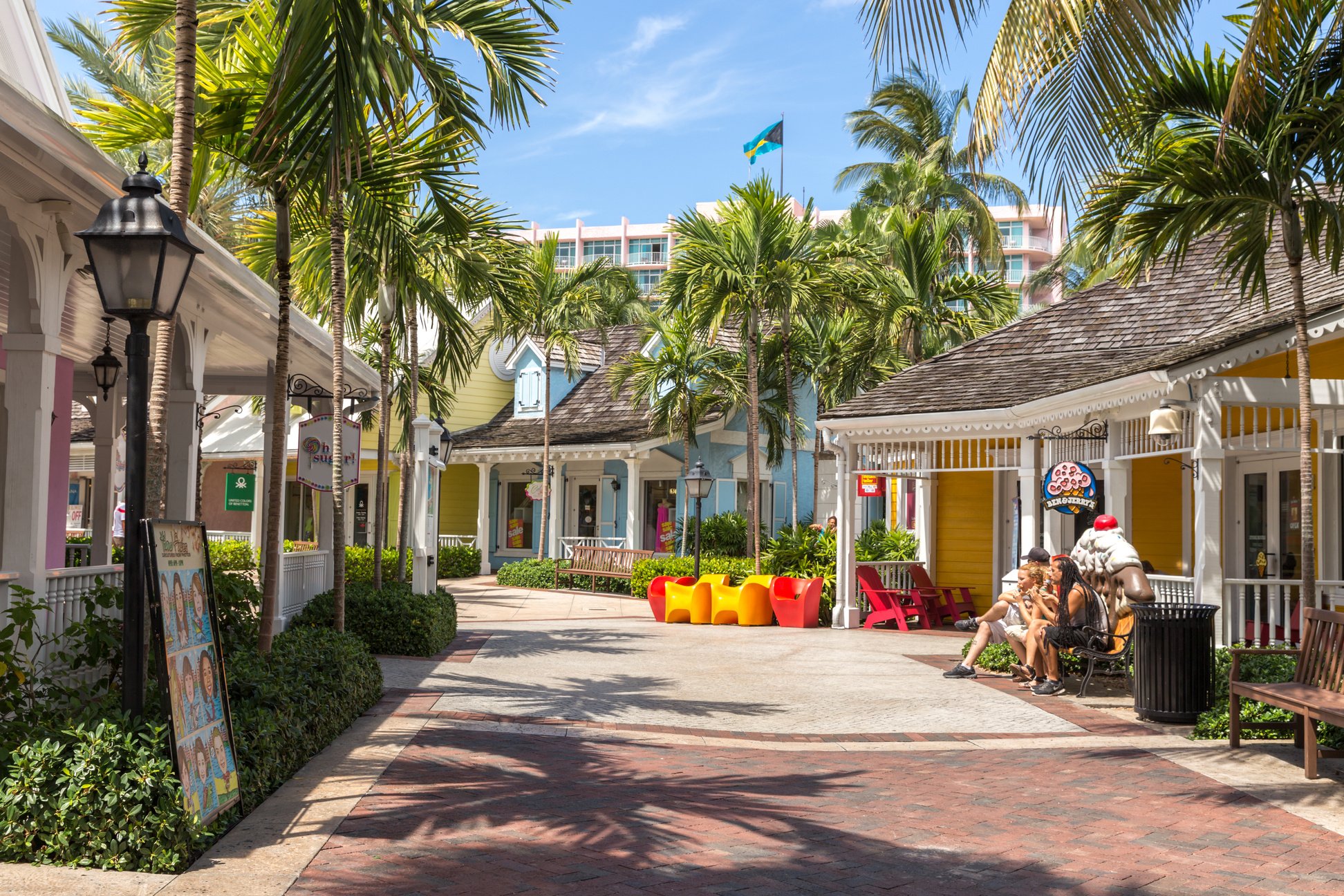 NASSAU, BAHAMAS - SEPTEMBER 7, 2014: the Atlantis Paradise Island Resort, Located in the Bahamas on September 7, 2014